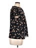 1.State 100% Polyester Black Short Sleeve Blouse Size 0X - photo 4