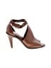 Vince Camuto 100% Leather Brown Sandals Size 7 1/2 - photo 1