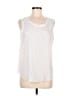 Preston & York White Sleeveless Blouse Size M - photo 1