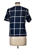 Shein Blue Short Sleeve Blouse Size L - photo 2
