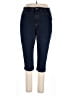 Gloria Vanderbilt Chevron-herringbone Blue Jeans Size 14 - photo 1