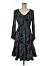 Maeve 100% Polyester Paisley Blue Casual Dress Size M - photo 1
