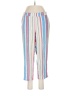 Caffé Marrakesh Stripes White Linen Pants Size M - photo 1