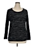 Apt. 9 Black 3/4 Sleeve T-Shirt Size XL - photo 1