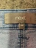 Next Chevron-herringbone Blue Jeans Size 10 - photo 7