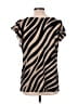 Ann Taylor Black Short Sleeve Top Size L - photo 2
