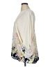 Rose + Olive 100% Polyester Ivory 3/4 Sleeve Blouse Size 1X - photo 5