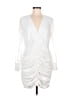 Adelyn Rae 100% Polyester White Cocktail Dress Size M - photo 1