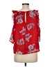 Haute Monde Red Sleeveless Blouse Size M - photo 2