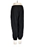 Unbranded 100% Cotton Solid Black Casual Pants Size L - photo 2