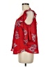 Haute Monde Red Sleeveless Blouse Size M - photo 5