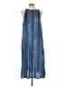 Dylan 100% Cotton Blue Casual Dress Size L - photo 2