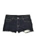 rue21 Hearts Blue Denim Shorts Size 12 - photo 1