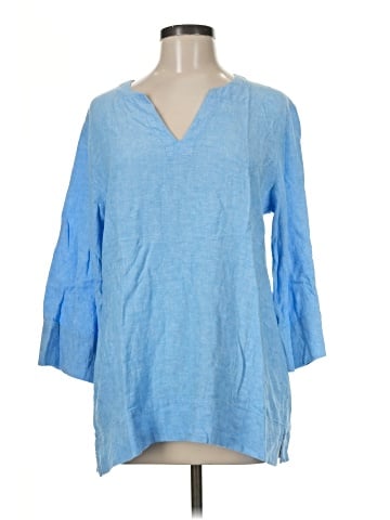 Lands' End 3/4 Sleeve Blouse (view 1)