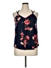 Papermoon Blue Sleeveless Blouse Size XL - photo 1