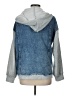 Shein 100% Cotton Blue Denim Jacket Size L - photo 2