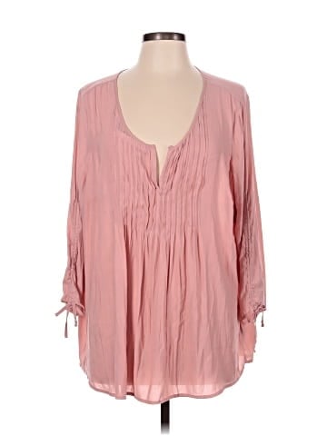 Torrid 3/4 Sleeve Blouse (view 1)