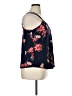 Papermoon Blue Sleeveless Blouse Size XL - photo 4