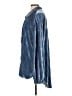 Free People Blue Long Sleeve Button-Down Shirt Size L - photo 5