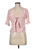Zara Collection Red Short Sleeve Blouse Size M - photo 1