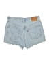 Levi's 100% Cotton Blue Denim Shorts Size 26 waist - photo 2