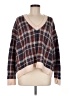 Banana Republic Plaid Brown Pullover Sweater Size M - photo 1