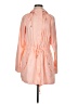 White House Black Market 100% Polyester Orange Raincoat Size M - photo 1