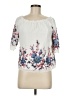 Drew White 3/4 Sleeve Blouse Size M - photo 1