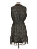 Doe & Rae 100% Polyester Animal Print Black Casual Dress Size L - photo 2