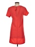 One Clothing 100% Polyester Solid Red Orange Casual Dress Size XS - photo 2