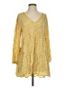 Altar'd State Yellow Casual Dress Size S - photo 1