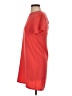 One Clothing 100% Polyester Solid Red Orange Casual Dress Size XS - photo 5