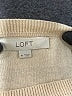 Ann Taylor LOFT Tan Sweatshirt Size M - photo 7