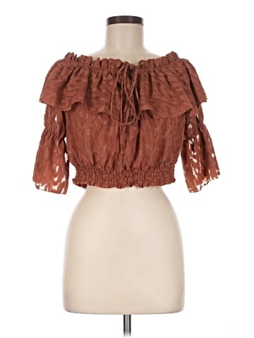H&M Short Sleeve Blouse (view 1)