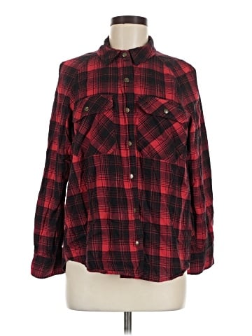 Forever 21 Long Sleeve Button-Down Shirt (view 1)