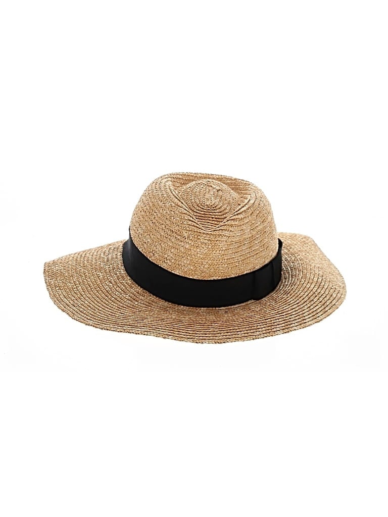 Pre-owned Brixton Sun Hat In Tan