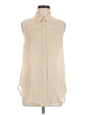Haute Hippie Sleeveless Silk Top (view 1)