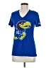 Adidas 100% Polyester Blue Short Sleeve T-Shirt Size M - photo 1