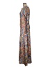 Unbranded 100% Polyester Paisley Brown Casual Dress Size M - photo 5