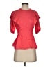 Ted Baker London Red Short Sleeve Blouse Size 2 (0) - photo 1