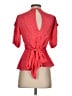 Ted Baker London Red Short Sleeve Blouse Size 2 (0) - photo 2