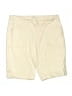 Gloria Vanderbilt Ivory Cargo Shorts Size 10 - photo 1