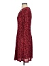 MICHAEL Michael Kors 100% Polyester Animal Print Red Cocktail Dress Size S - photo 5