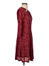MICHAEL Michael Kors 100% Polyester Animal Print Red Cocktail Dress Size S - photo 4