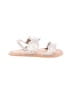 Jack Rogers 100% Leather Silver Sandals Size 9-12 mo (baby) - photo 1