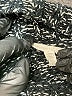 Eileen Fisher Tweed Black Turtleneck Sweater Size S - photo 7