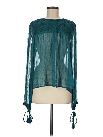 Free People Long Sleeve Blouse (view 1)