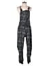 Wet Seal 100% Rayon Tweed Black Jumpsuit Size L - photo 1