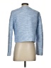 J.Crew Factory Store 100% Polyester Tweed Blue Blazer Size 2 - photo 2