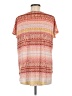 Cato Orange Short Sleeve Top Size M - photo 2